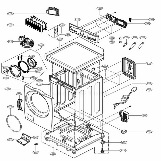 LG Control Panel - AGL74115164