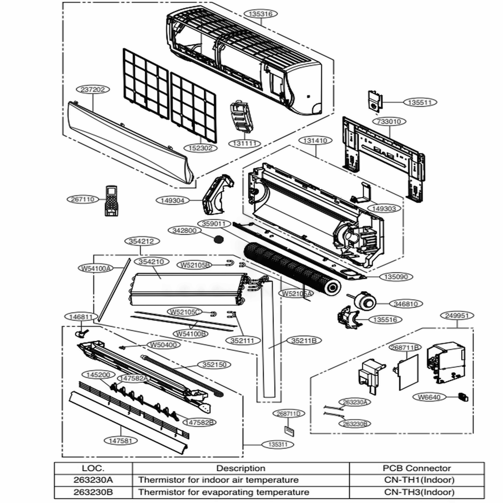 LG AGU73388701 Installation Plate Assembly