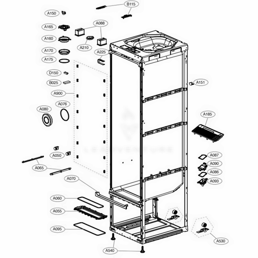LG Washer Grille - MDX63132402