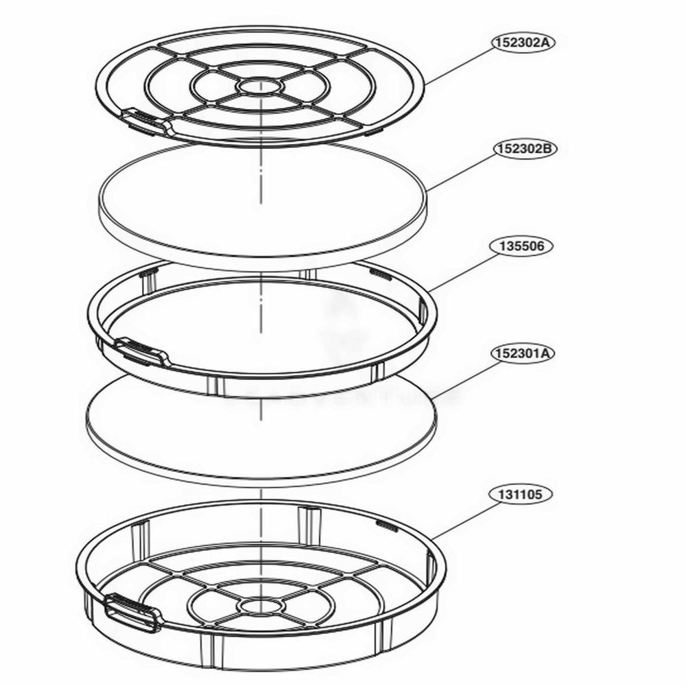 LG MCK68028501 Filter Cover