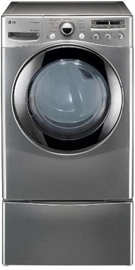 LG DLEX2655V 27 Inch Front-Load Electric Dryer with 7.3 cu. ft. Capacity
