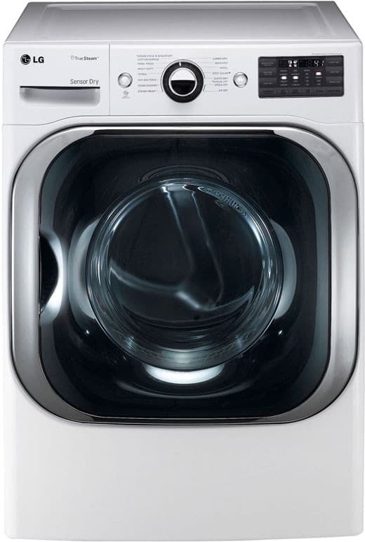 LG DLGX8001W 29 Inch 9.0 cu. ft. Gas Dryer with 14 Drying Programs