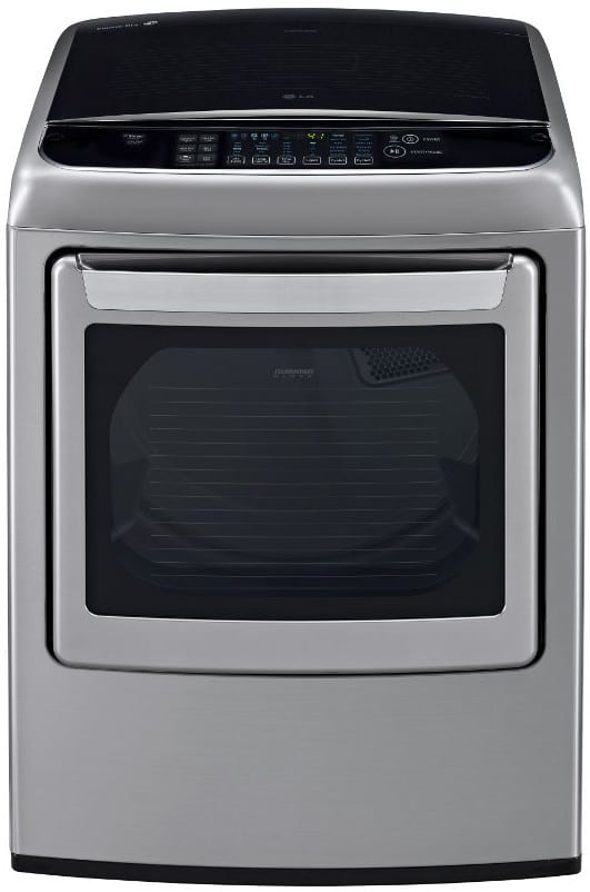 LG DLEY1701V 27 Inch 7.4 cu. ft. Electric Dryer with 12 Drying Programs, Steam, Wrinkle Free, Speed Dry, Towel Dry Program, Smart Diagnosis, LoDecibel Quiet Operation, Sensor Dry and ENERGY STAR Certification: Graphite Steel