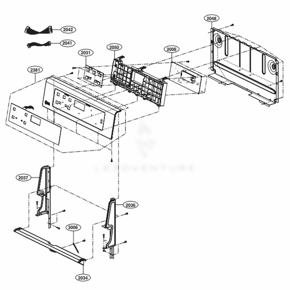 LG AGM73551623 Oven-Range Parts Assembly