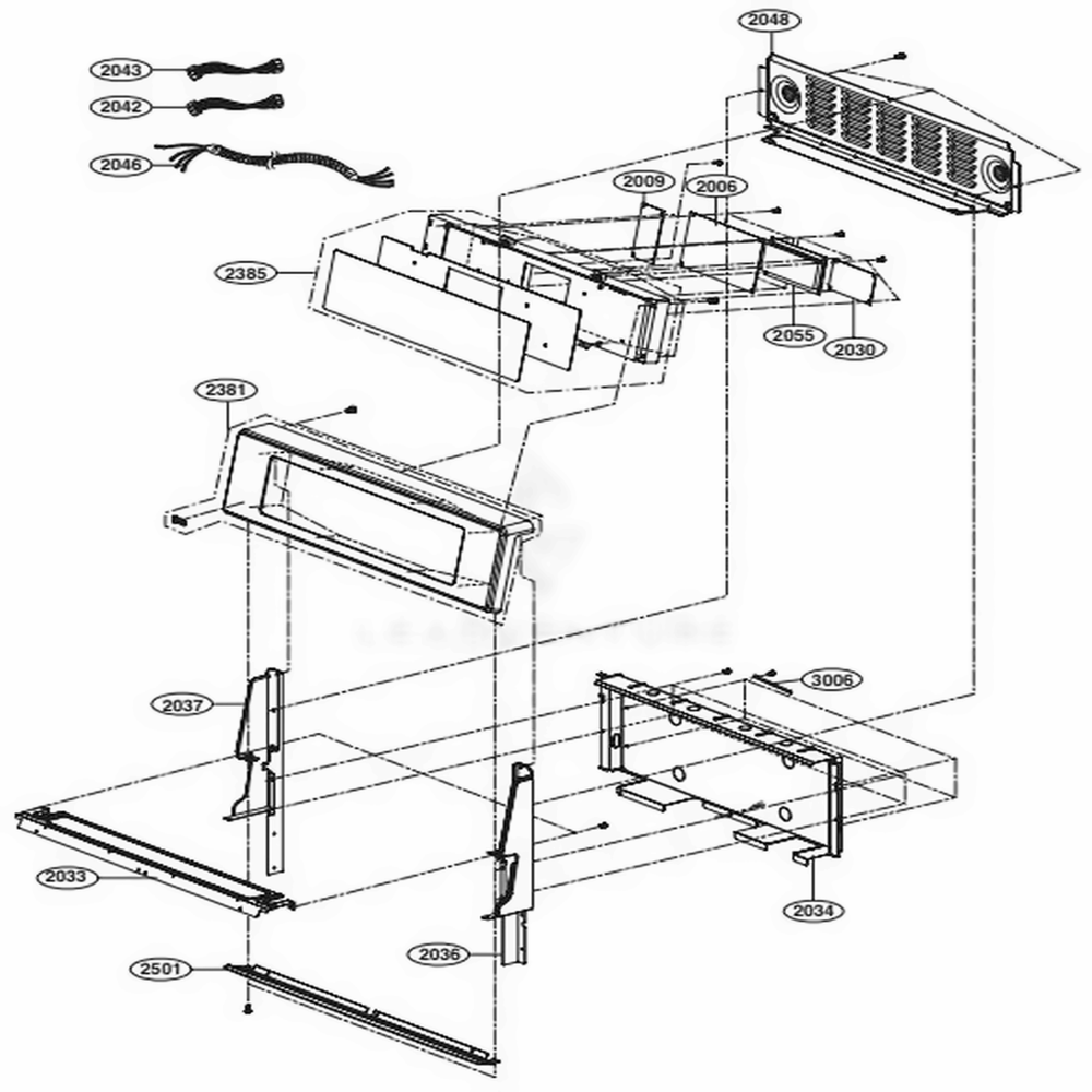 LG EBR78931709 Oven-Range System Pcb Assembly