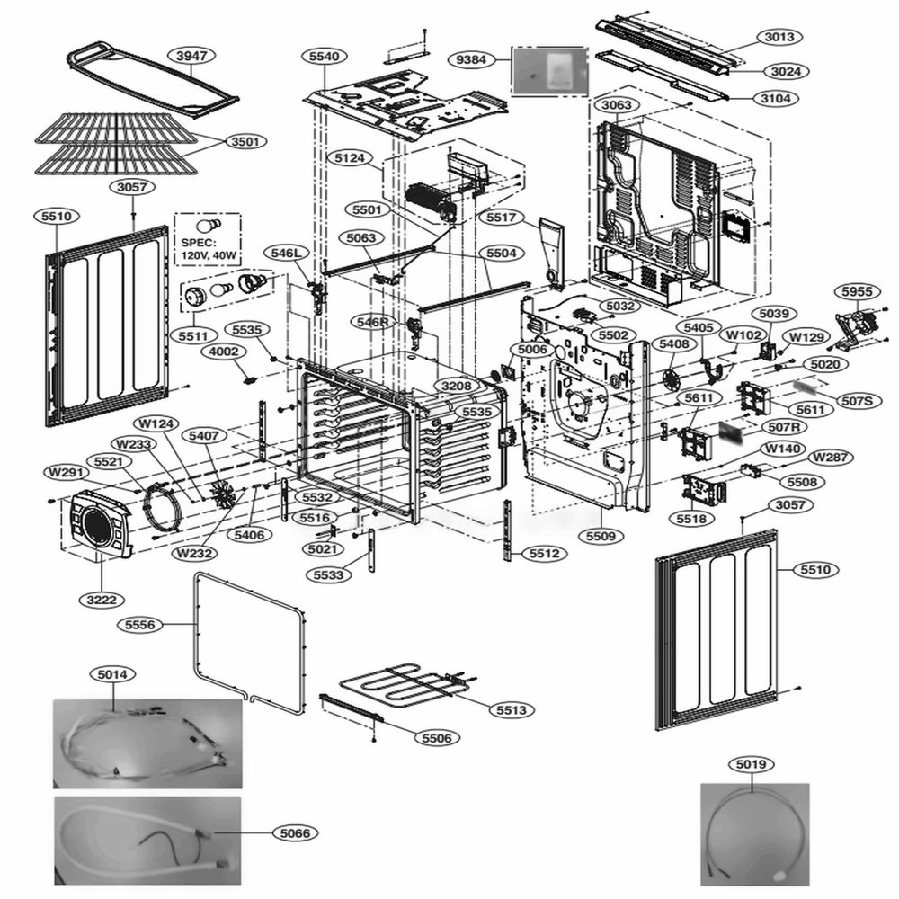 LG AMP30060101 Range Governor Assembly