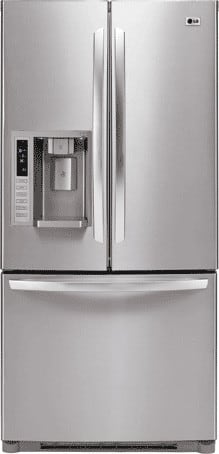 LG LFX23961ST 22.6 cu. ft. French Door Refrigerator with 4 Split Spill-Proof Glass Shelves