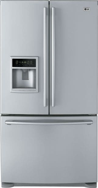 LG LFX25950TT 24.7 cu. ft. French Refrigerator with 4 Spill-Protector Glass Shelves
