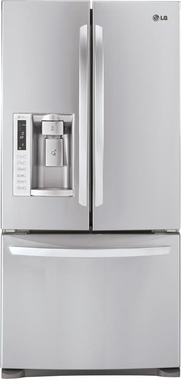 LG LFX25978ST 24.9 cu. ft. French Door Refrigerator with 4 Tempered Glass Shelves