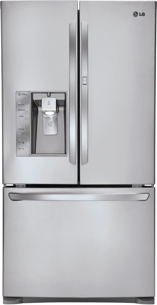 LG LFX29945ST 29.0 cu. ft. French Door Refrigerator with SpillProtector Glass Shelves, Door-in-Door Bins, Temperature-Controlled Drawer and External Ice/Water Dispenser