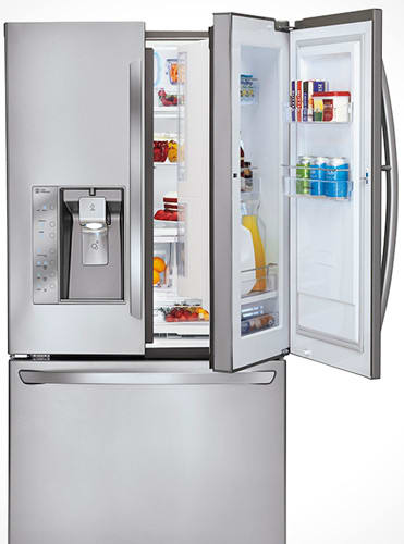 LG LFX31945ST 30.5 cu. ft. French Door Refrigerator with Spill Protector Glass Shelves
