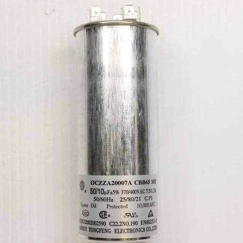 LG 0CZZA20007A Air Conditioner Capacitor, Film, Box