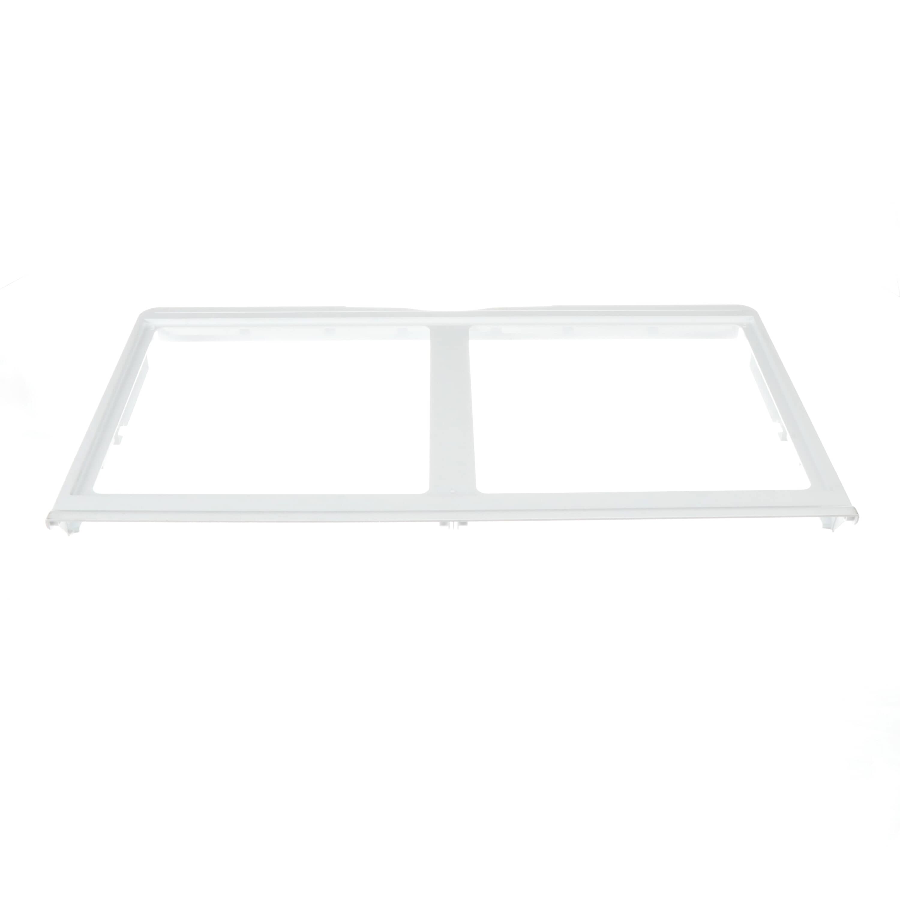 LG 3550JJ1033A Refrigerator Crisper Cover Glass Shelf Frame