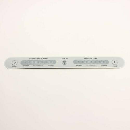 LG Refrigerator Control Panel Overlay - 3806JL1049A
