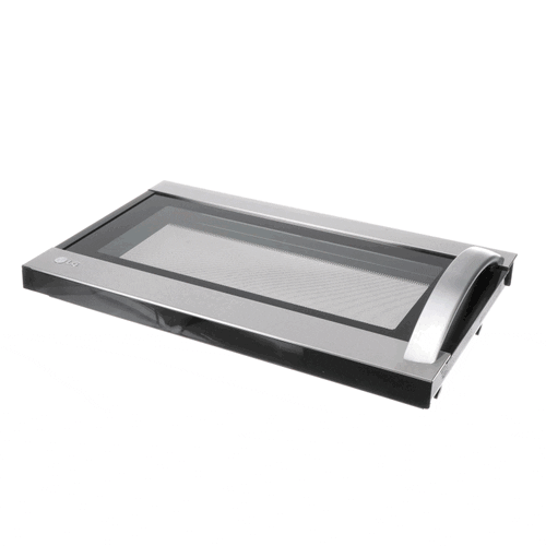 LG ADC73908103 Microwave Full Door Assembly, Stainless Steel