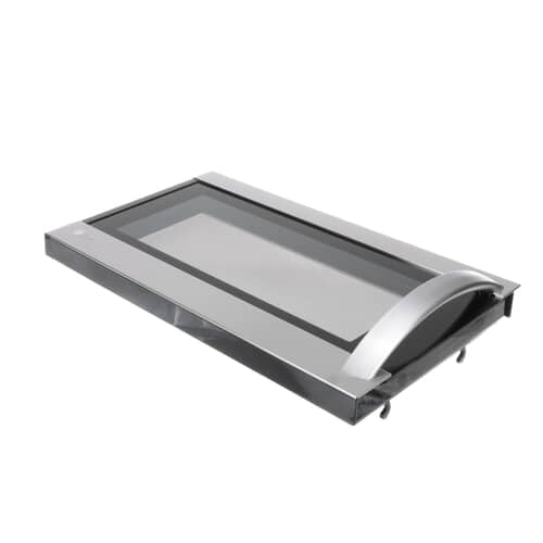 LG ADC73908103 Microwave Full Door Assembly, Stainless Steel