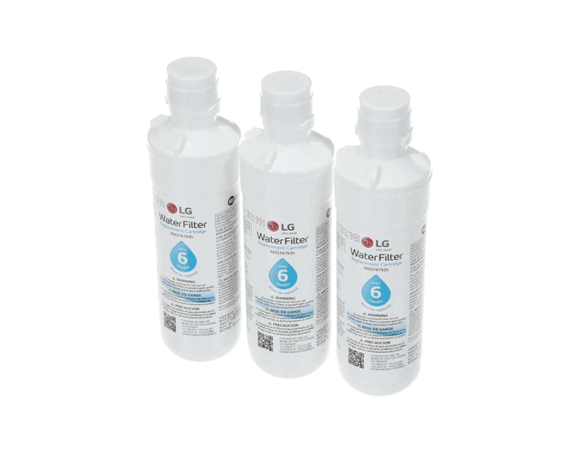 LG Refrigerator Water Filter Lt1000P, 3 Pack - ADQ74793510 – LG Parts