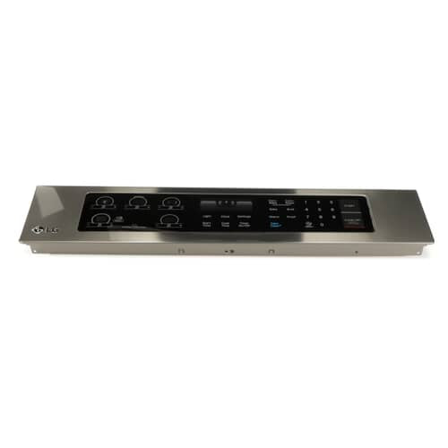LG LRE3061BD Control Panel And Overlay - AGM73551661