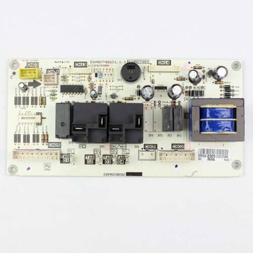 Circuit imprimé d'alimentation de la cuisinière LG EBR60969202