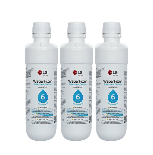 Filtre à eau LG LT1000P-3, lot de 3