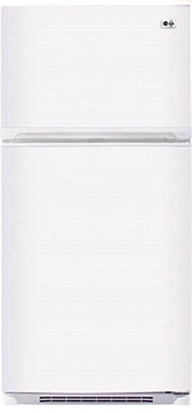 LG LTC22350SW 22.1 cu. ft. Top-Freezer Refrigerator with 4 Split, Tempered Glass Shelves, 2 Humidity Controlled Crispers, Dairy Bin, Electronic Temperature Controls and Automatic Ice Maker: Smooth White