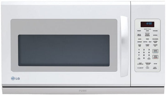 LG LMH2016SW 2.0 cu. ft. Over-the-Range Microwave Oven with 400 CFM Venting System