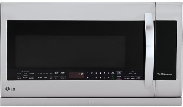 LG LMHM2237ST 2.2 cu.ft. Over-the-Range Microwave with ExtendaVent