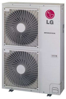 LG LMU540HV 54,000 BTU Class Multi-System Ductless Split Outdoor Unit with 58,000 BTU Heat Pump, 10.3 Energy Efficiency Ratio, R-410A Refrigerant and Auto Operation