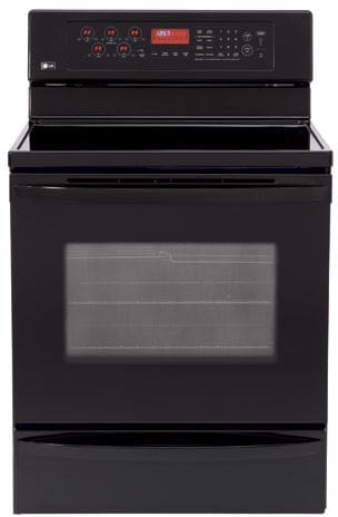 LG LRE30757SB 30 Inch Freestanding Electric Range with 5 Radiant Elements