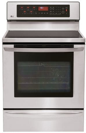 LG LRE30757ST 30 Inch Freestanding Electric Range with 5 Radiant Elements