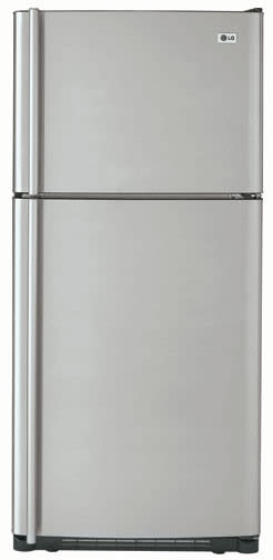 LG LRTC19314ST 30 Inch Top-Freezer Refrigerator w/ 19 Cu. Ft. Capacity, Door Cooling & Electronic Temperature Controls: Stainless Steel