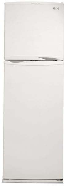 Réfrigérateur LG LRTN09314SW de 8,6 pi³ avec congélateur supérieur, 2 clayettes réglables en plastique et système de flux d'air multiple : blanc