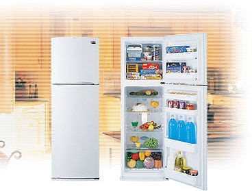 LG LRTP0931W 9 Cu Ft Top Mount Refrigerator