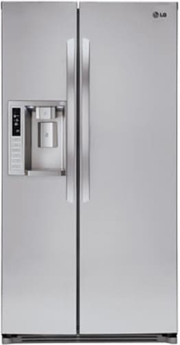 LG LSC27937ST 27 cu.ft. Ultra-Large Capacity Side-by-Side Refrigerator I&W with SpacePlus™ Ice Maker (AVAILABLE MAY 2013)