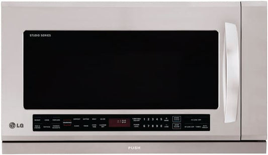 LG LSMH207ST 2.0 cu. ft. Over-the-Range Microwave Oven with 400 CFM Slide-Out Venting System