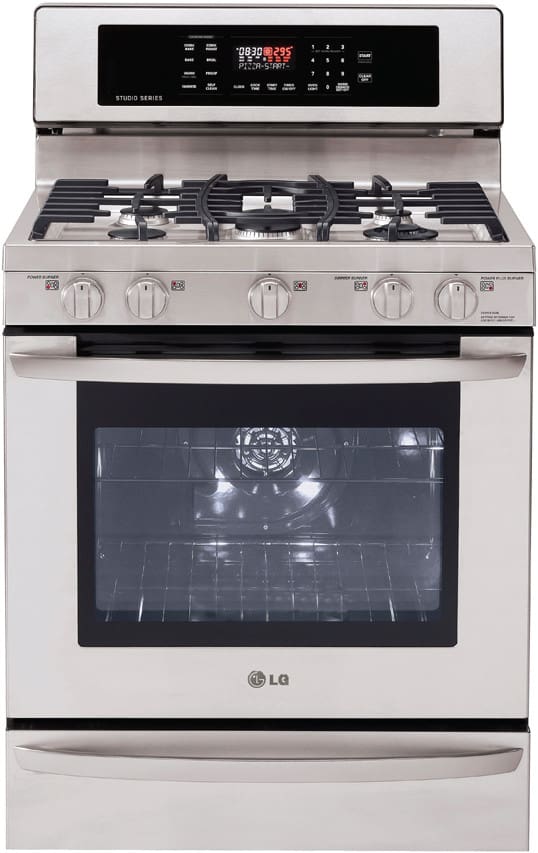 LG LSRG309ST 30 Inch Freestanding Gas Range with 5 Sealed Burners