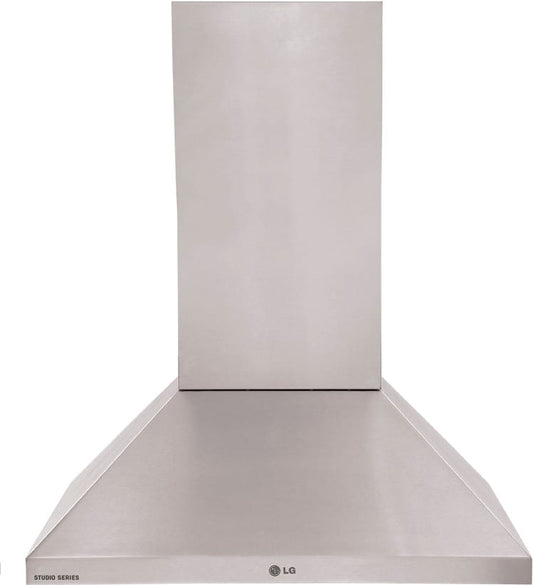 LG LSVC302ST 30 Inch Wall Mount Chimney Range Hood with 460 CFM Internal Blower