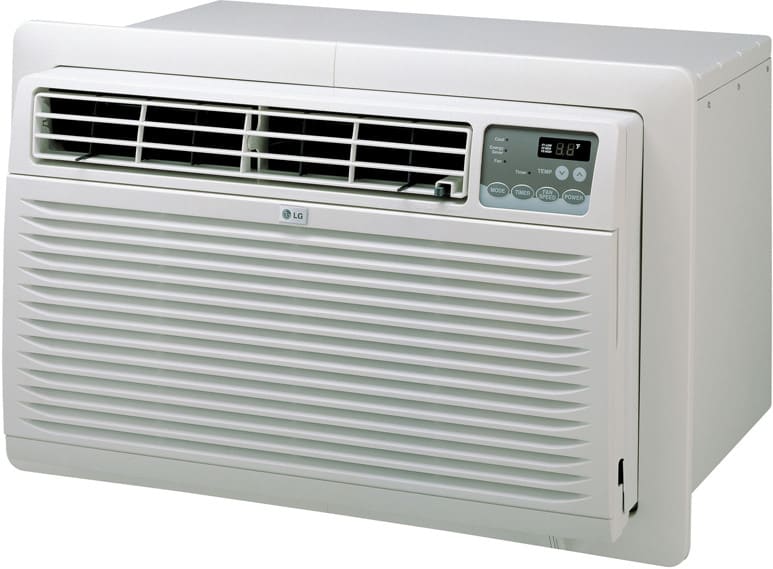 LG LT081CER 8,000 BTU Through-the-Wall Air Conditioner with 9.6 Energy Efficiency Ratio, R-410A Refrigerant, Auto Restart/Sleep Modes and Remote Control