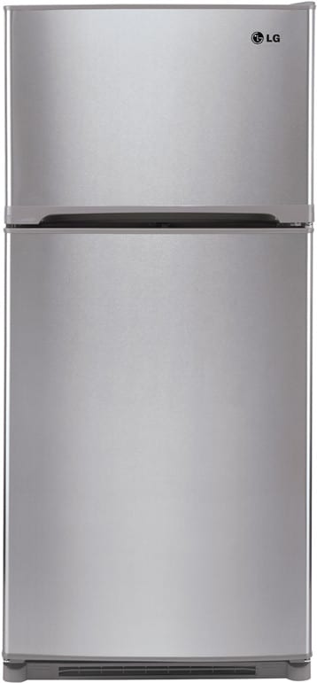 LG LTC19340ST 30 Inch Top-Freezer Refrigerator with 19.0 cu. ft. Capacity, 2 Adjustable Glass Shelves, Gallon Door Storage, Humidity Controlled Crispers, Automatic Ice Maker, IcePlus Accelerated Freezing and ENERGY STAR Qualification: Stainless Steel