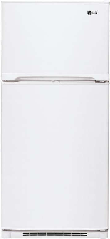 LG LTC19340SW 30 Inch Top-Freezer Refrigerator with 19.0 cu. ft. Capacity, 2 Adjustable Glass Shelves, Gallon Door Storage, Humidity Controlled Crispers, Automatic Ice Maker, IcePlus Accelerated Freezing and ENERGY STAR Qualification: Smooth White