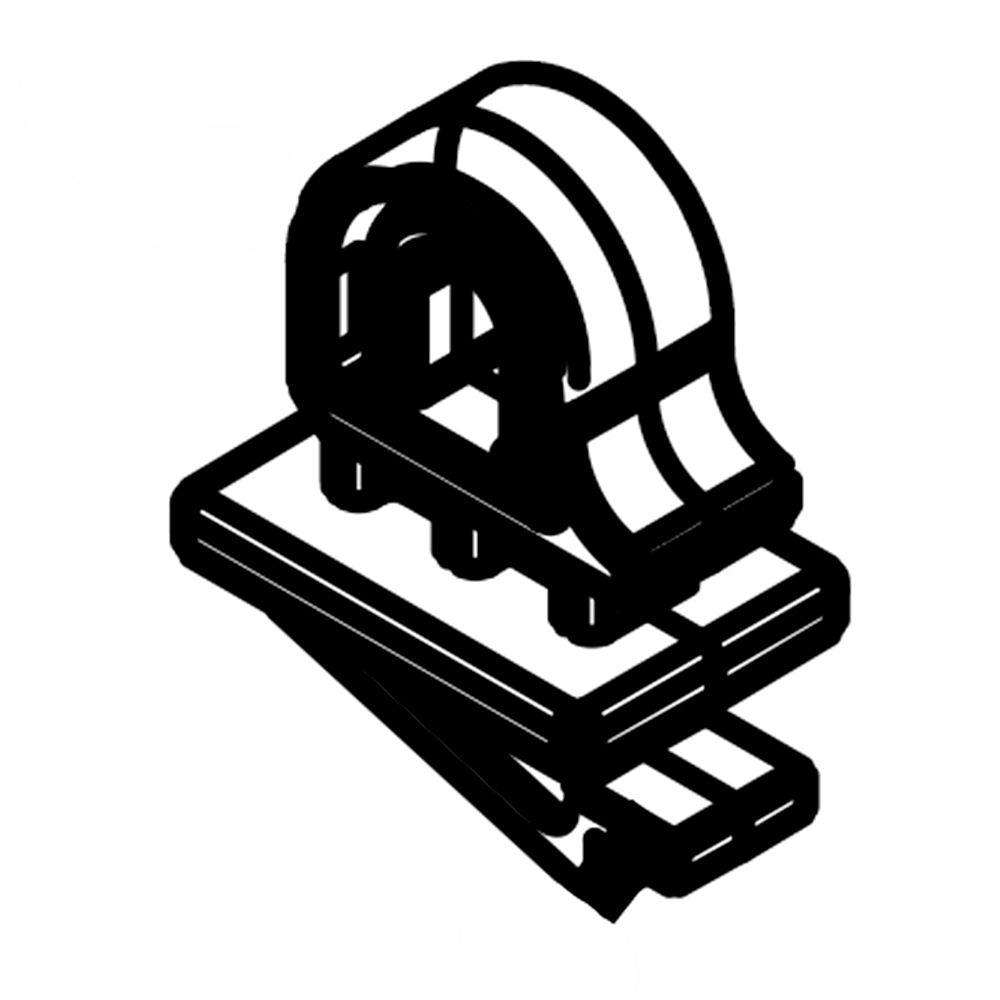 Support pour sèche-linge LG 4930EL3015A