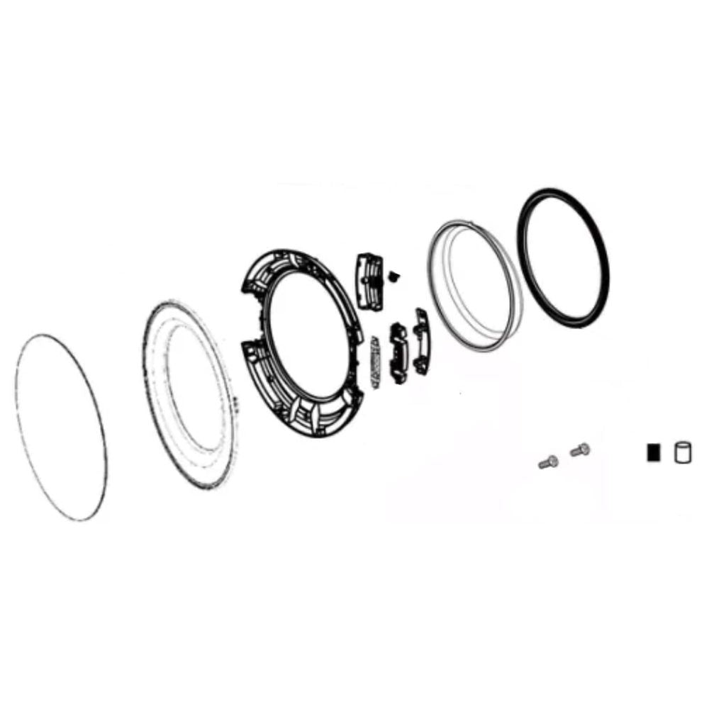 LG Dryer Door - ADC76086409