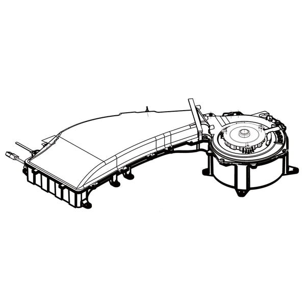 LG ADJ73472401 Washer/Dryer Combo Vent Duct And Blower Assembly 