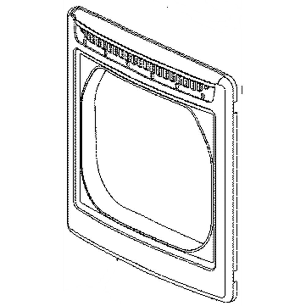 LG MDQ63240501 Dryer Doorouter Frame