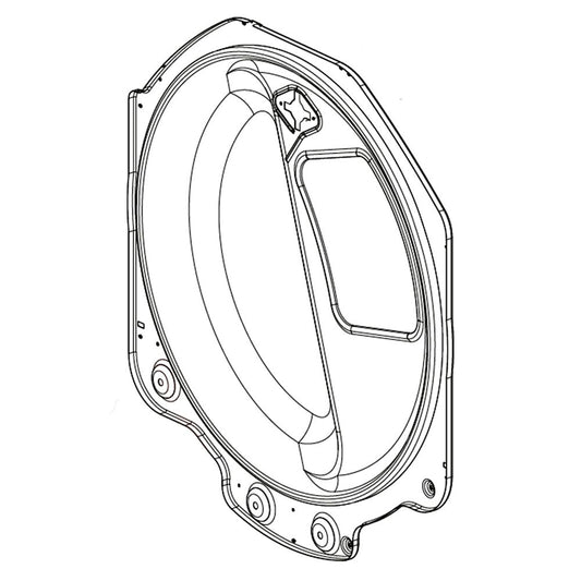 Cloison de sécheuse LG MJT62002905