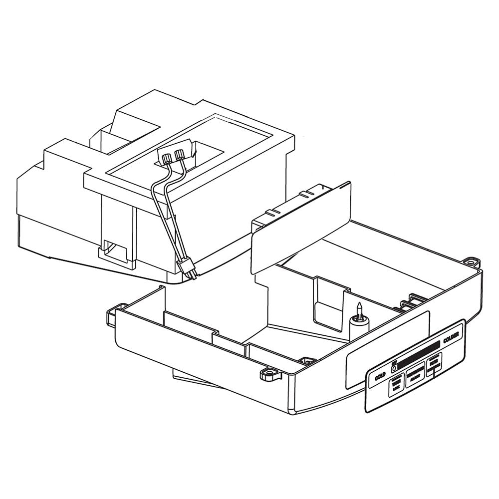 LG ABQ73946702 Refrigerator Display Control Board Housing