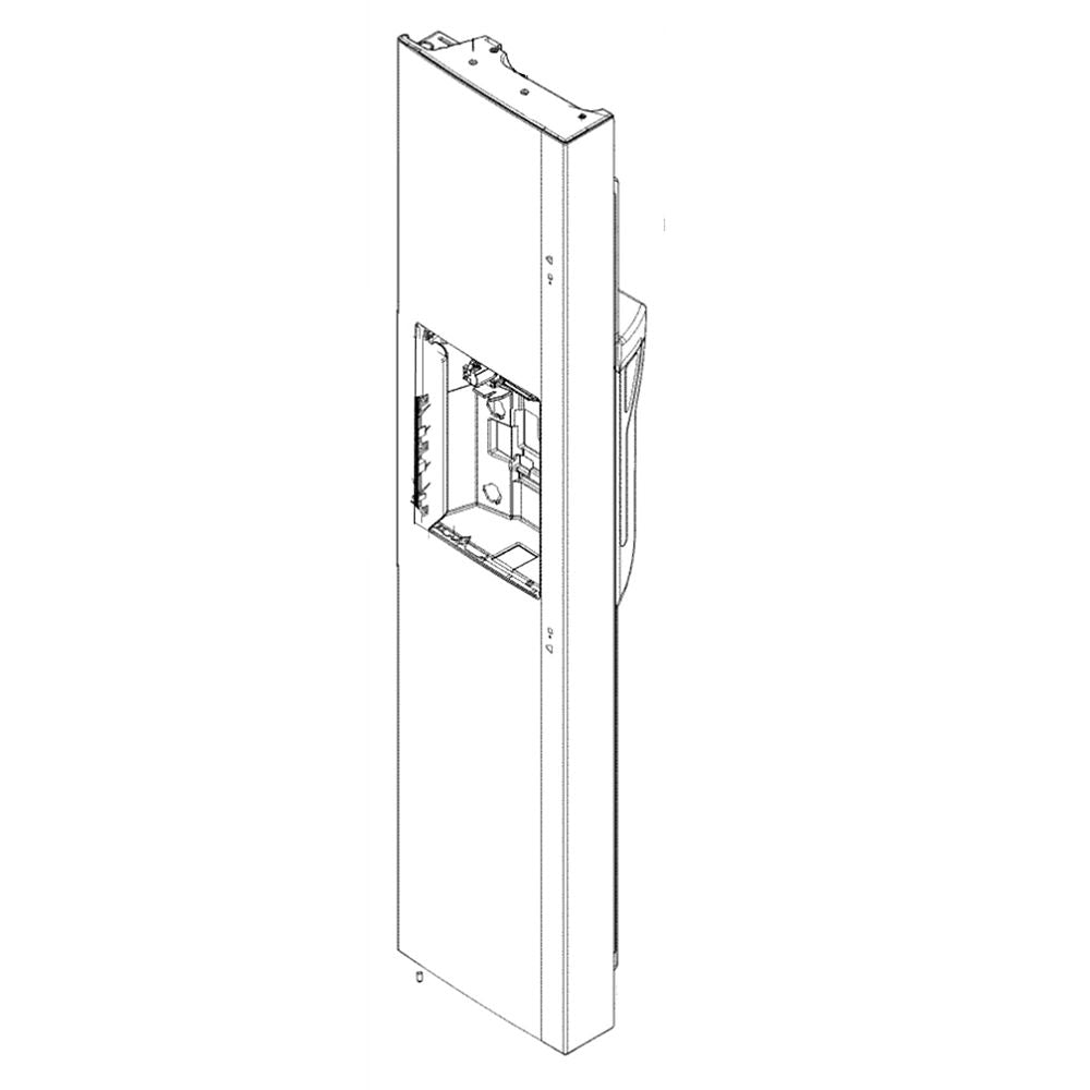 LG ADD74296444 Refrigerator Freezer Door Assembly