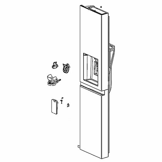LG Refrigerator Door Foam - ADD76421103
