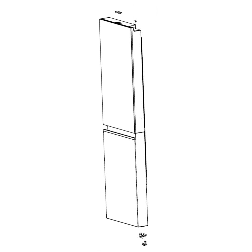 LG ADD76424501 Refrigerator Door Foam Assembly, Refrigerato