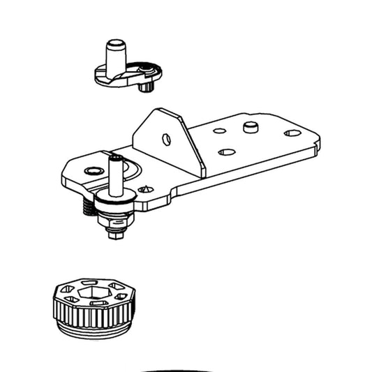 Charnière inférieure du réfrigérateur LG AEH75176208